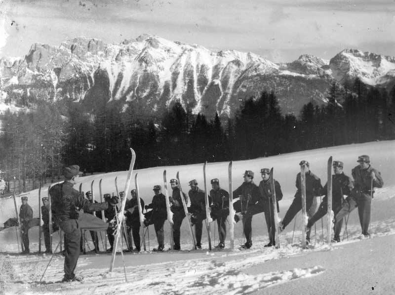1961 corso addestramento alpino