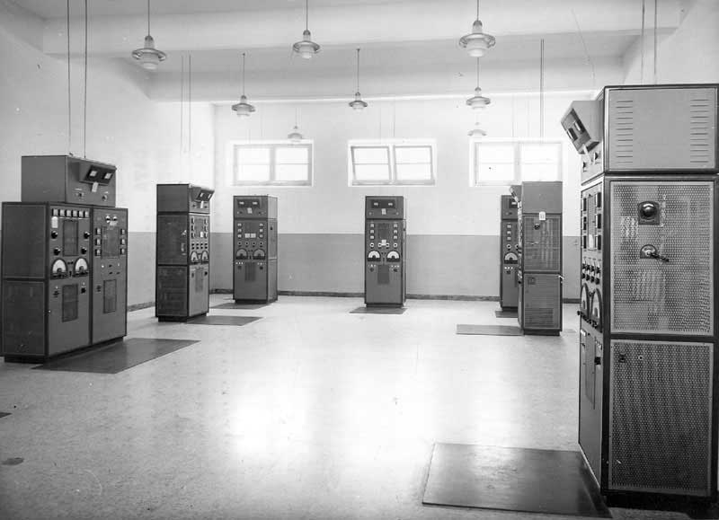 1963 sala computer istituti istruzione